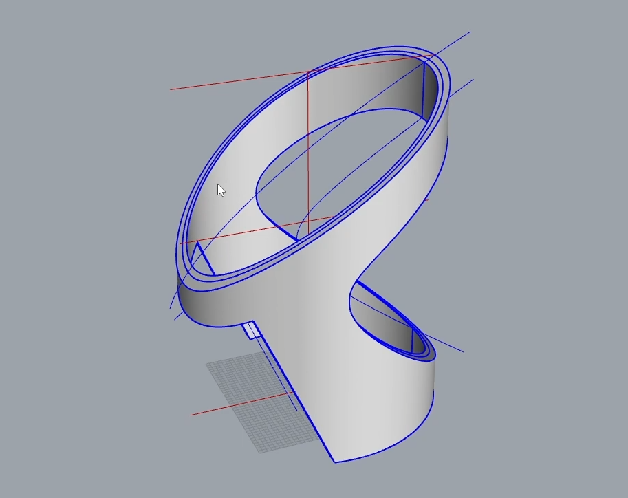 TubeChair圆管椅Rhino犀牛建模图文&视频教程